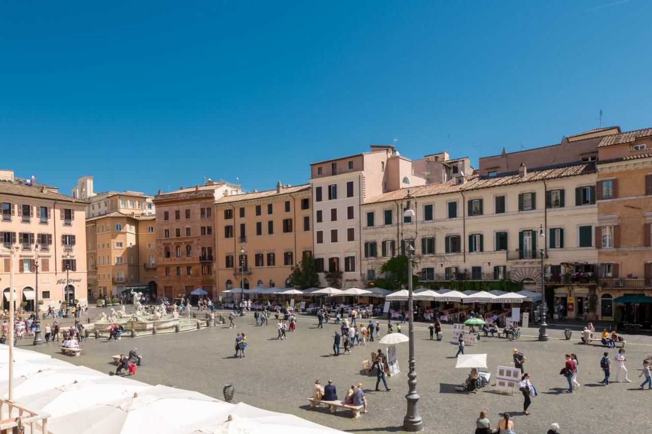 Ferienwohnung New! Amazing Piazza Navona View Rom Exterior foto