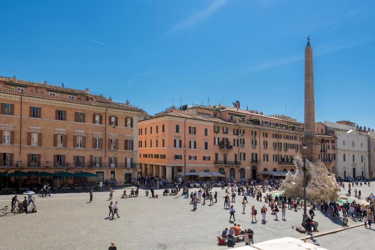 Ferienwohnung New! Amazing Piazza Navona View Rom Exterior foto