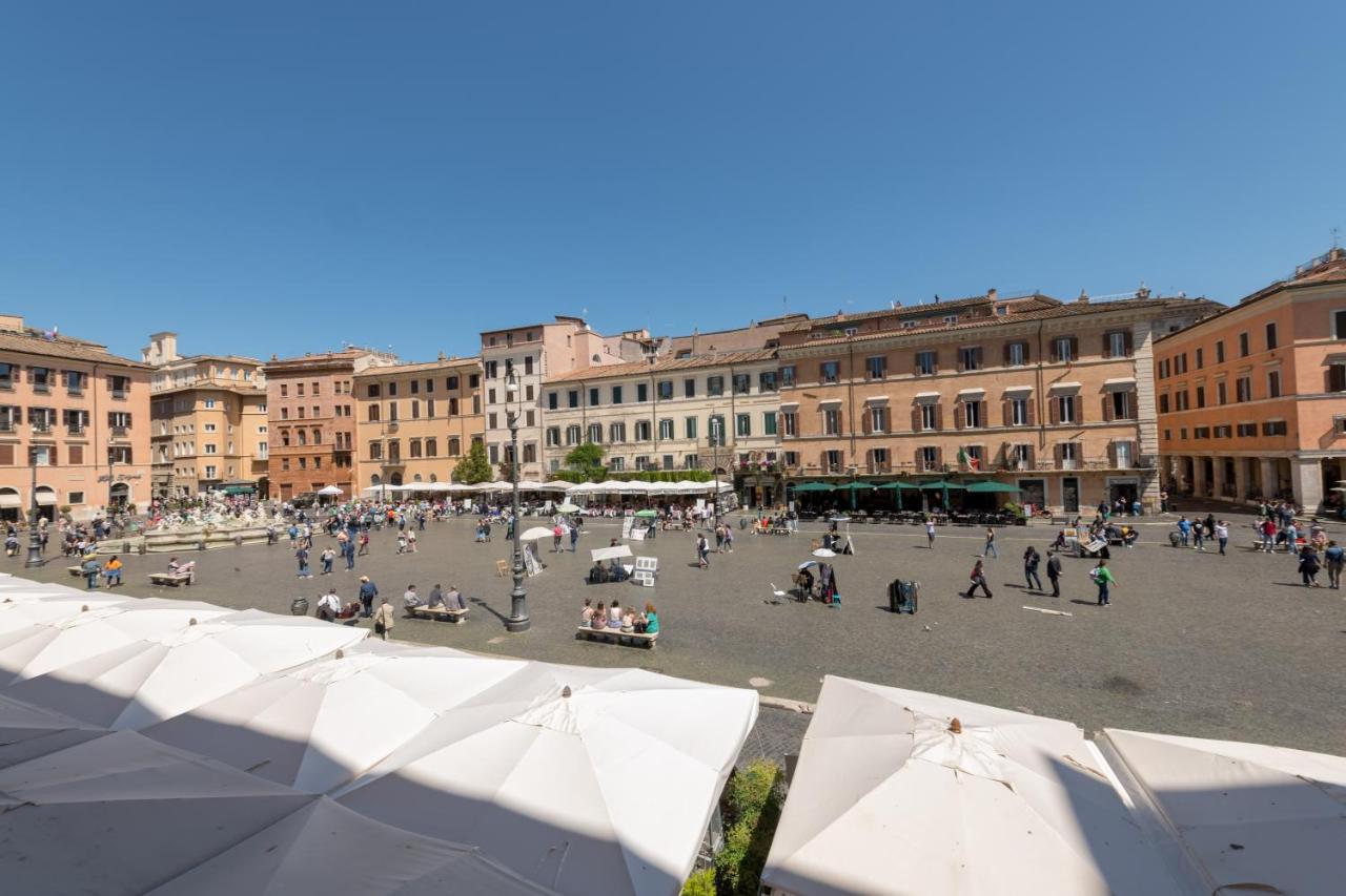 Ferienwohnung New! Amazing Piazza Navona View Rom Exterior foto