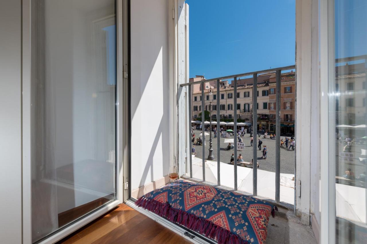 Ferienwohnung New! Amazing Piazza Navona View Rom Exterior foto