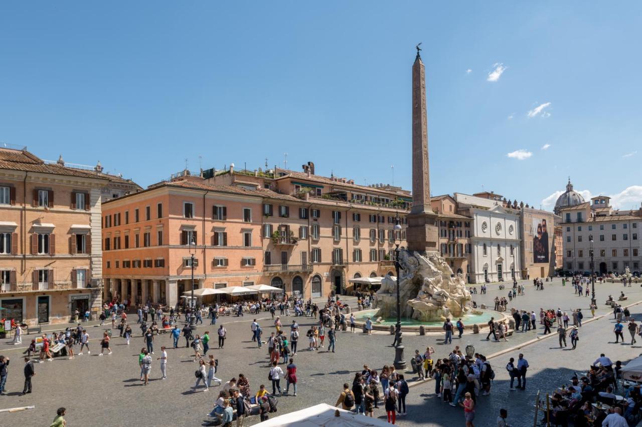 Ferienwohnung New! Amazing Piazza Navona View Rom Exterior foto