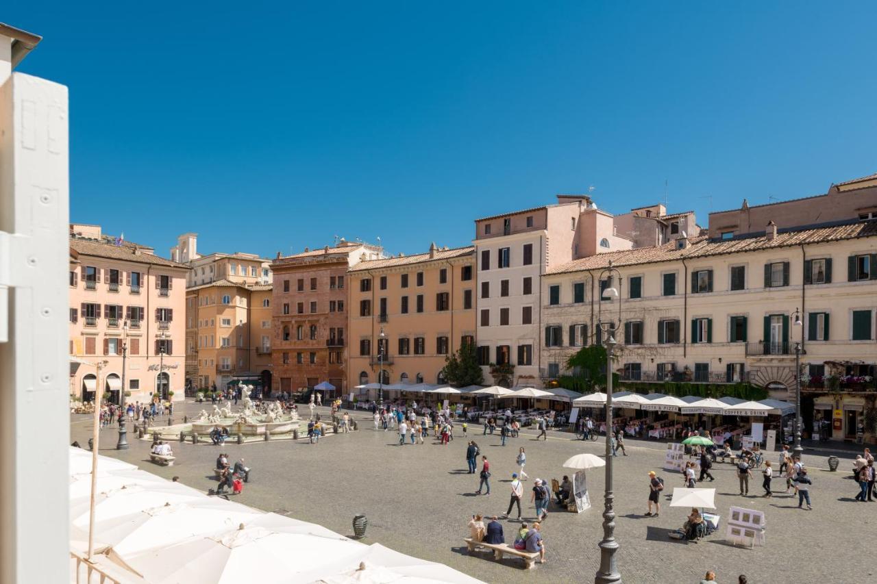 Ferienwohnung New! Amazing Piazza Navona View Rom Exterior foto